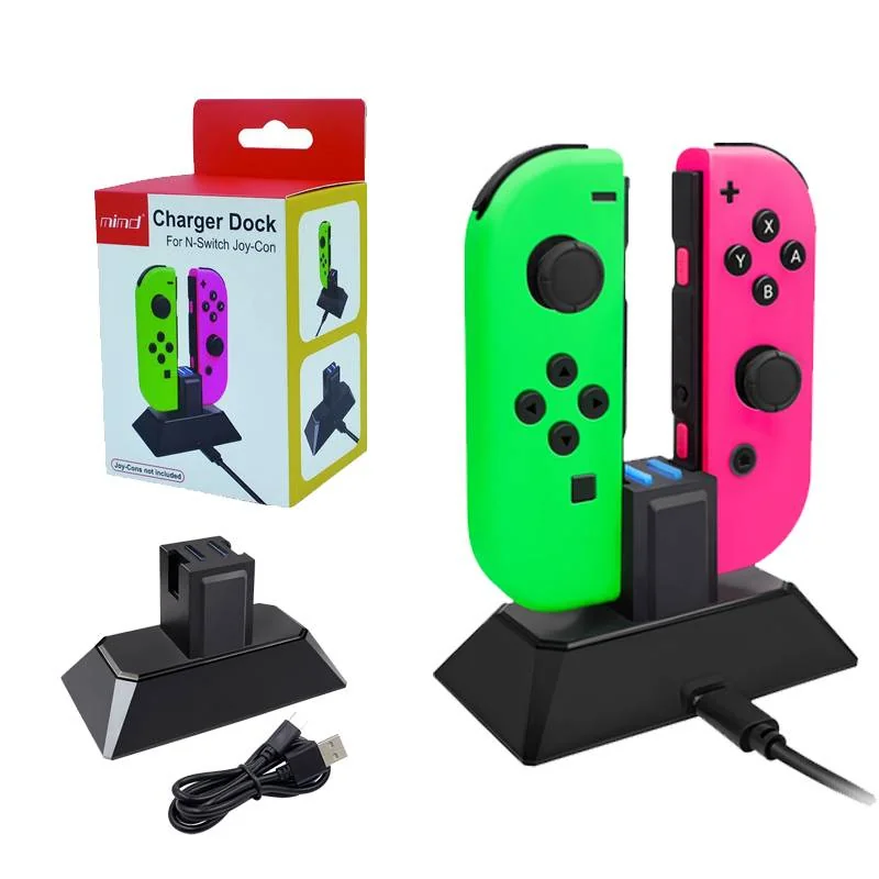 BASE Y CARGADOR CONTROLES NINTENDO SWICH