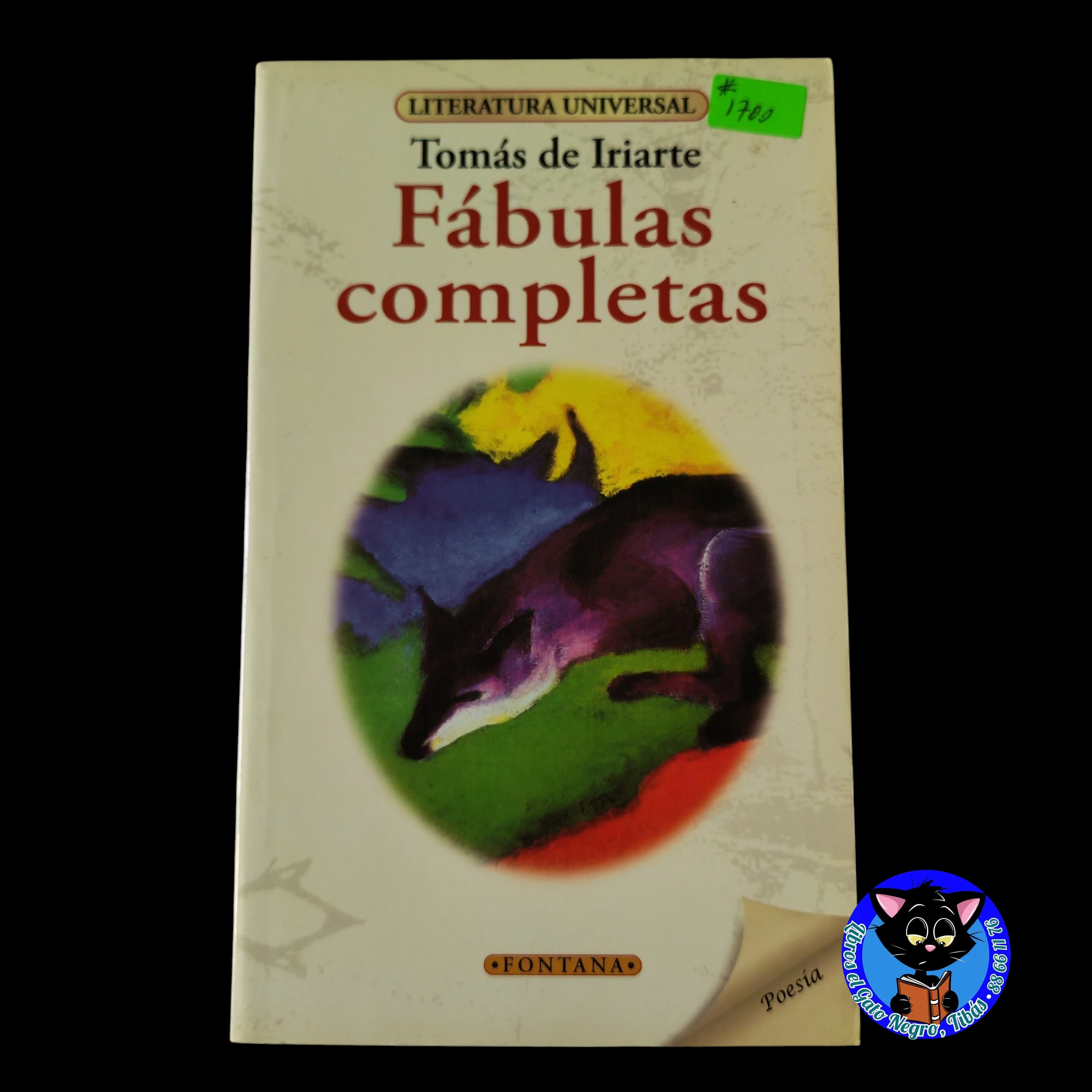 Fábulas completas, Tomas de Iriarte