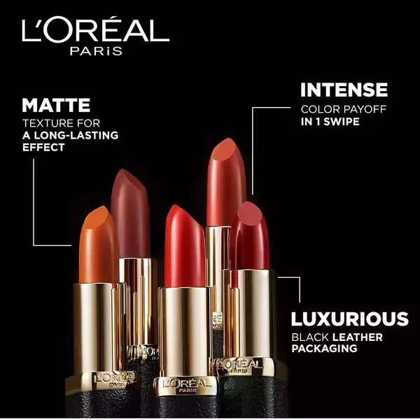 Labial L'Oreal Paris Cosmetics, Mate Color Riche 2
