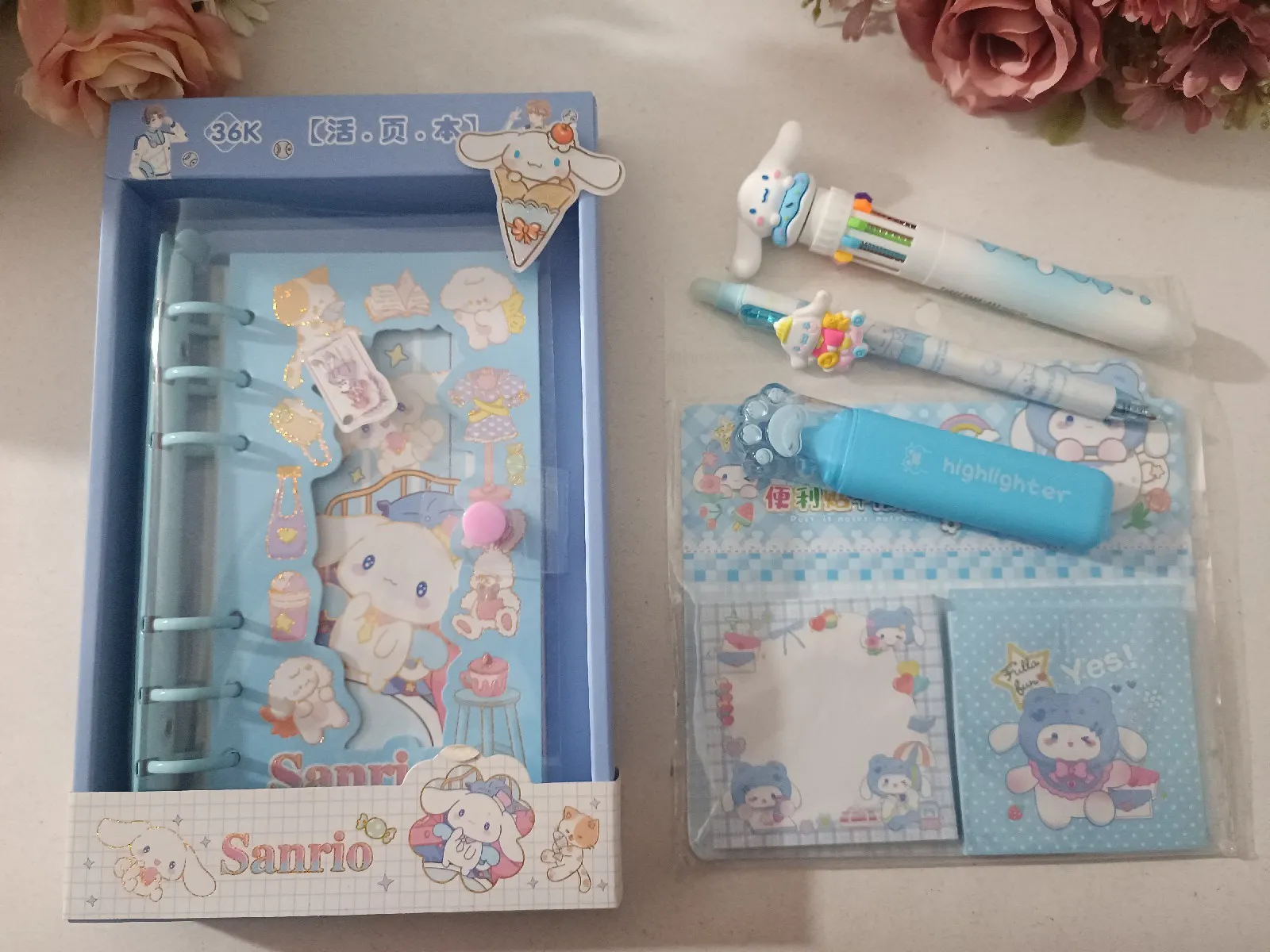 Combo sanrio. CINNAMORROL