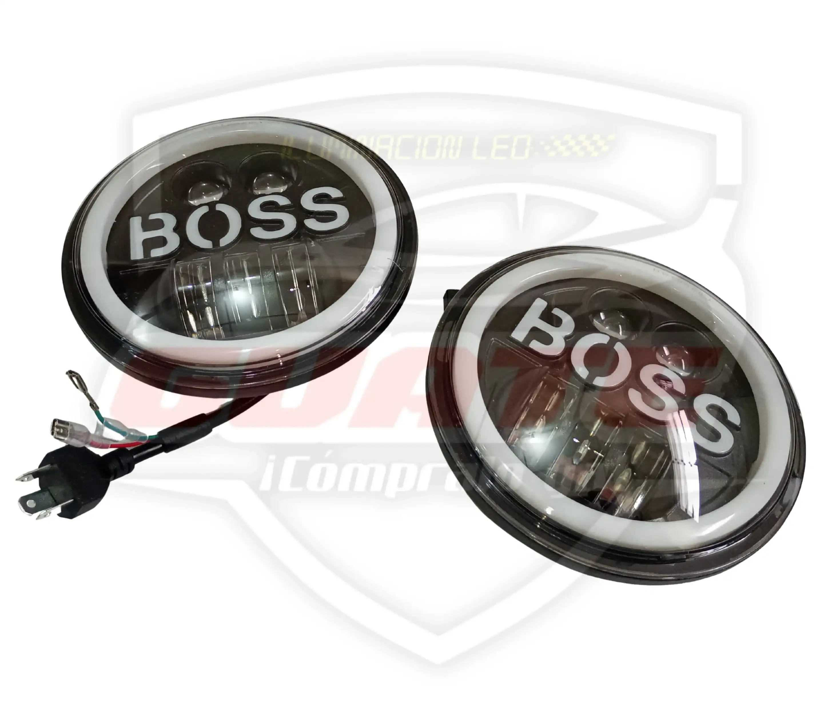 SILVINES LED 5.5" BOSS 4