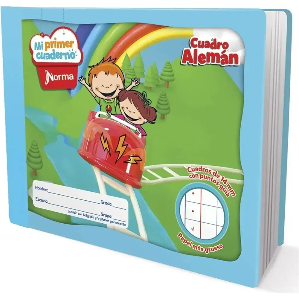 Cuadeno,mi primer cuaderno cuadro aleman 72 h 3