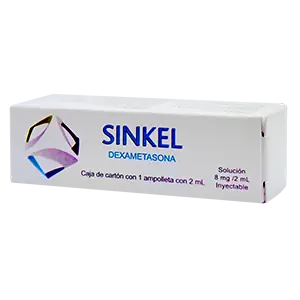 DEXAMETASONA SOL INYECTABLE 8MG/ 2 ML 