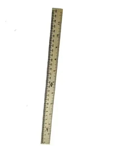 Regla de madera de 30 cm graduada 4