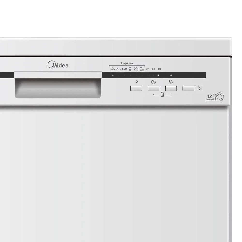 Lavavajillas Midea  12 cubiertos Blanco 2