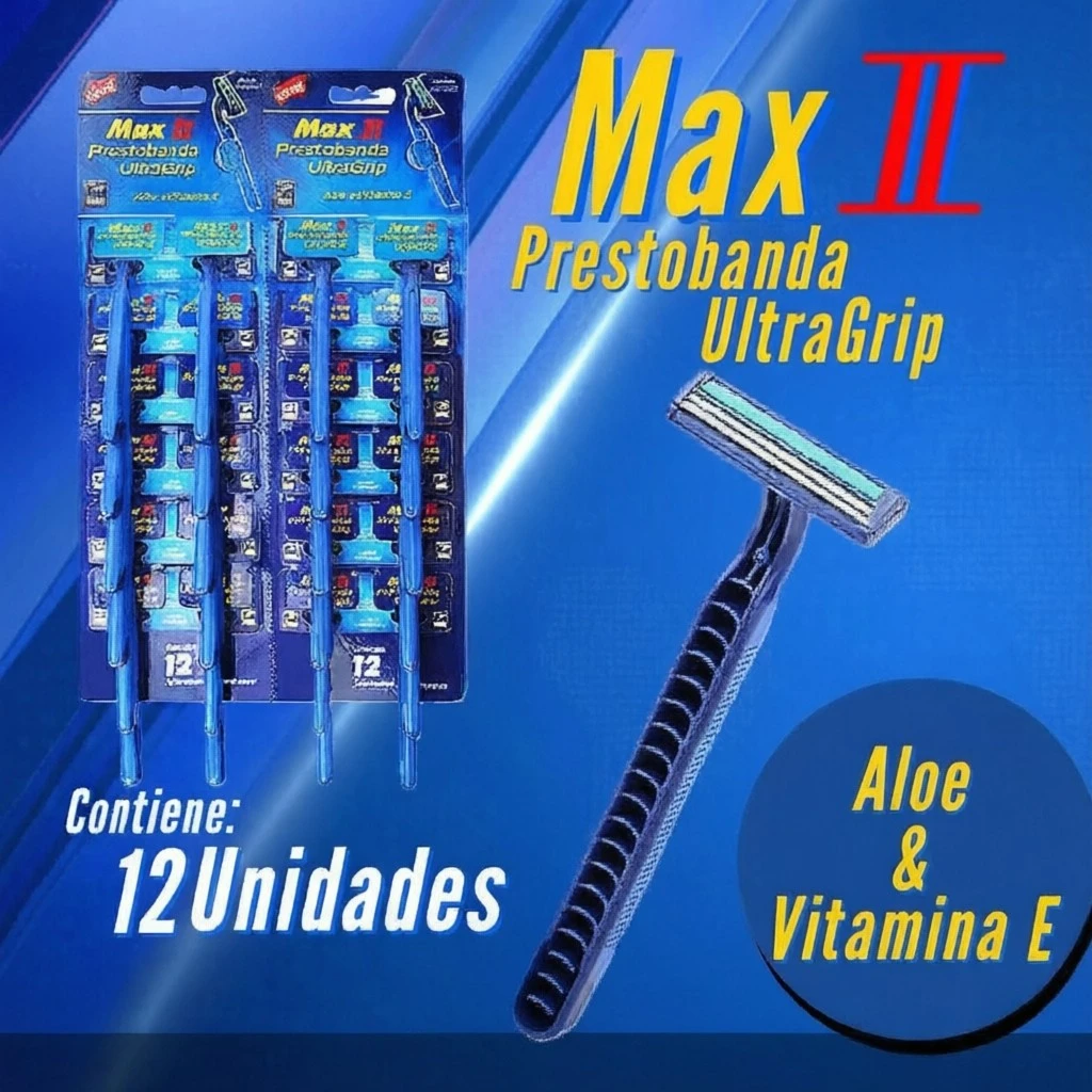 Gillette Max doble Hoja Pack de 12 unidades  2