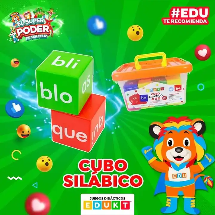 Cubo silábico (6+)