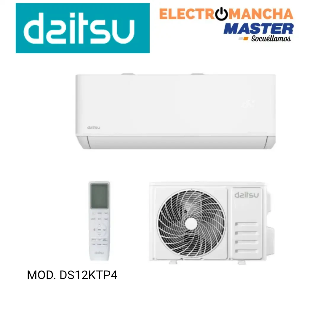 AIRE ACONDICIONADO DAITSU DS12KTP4 