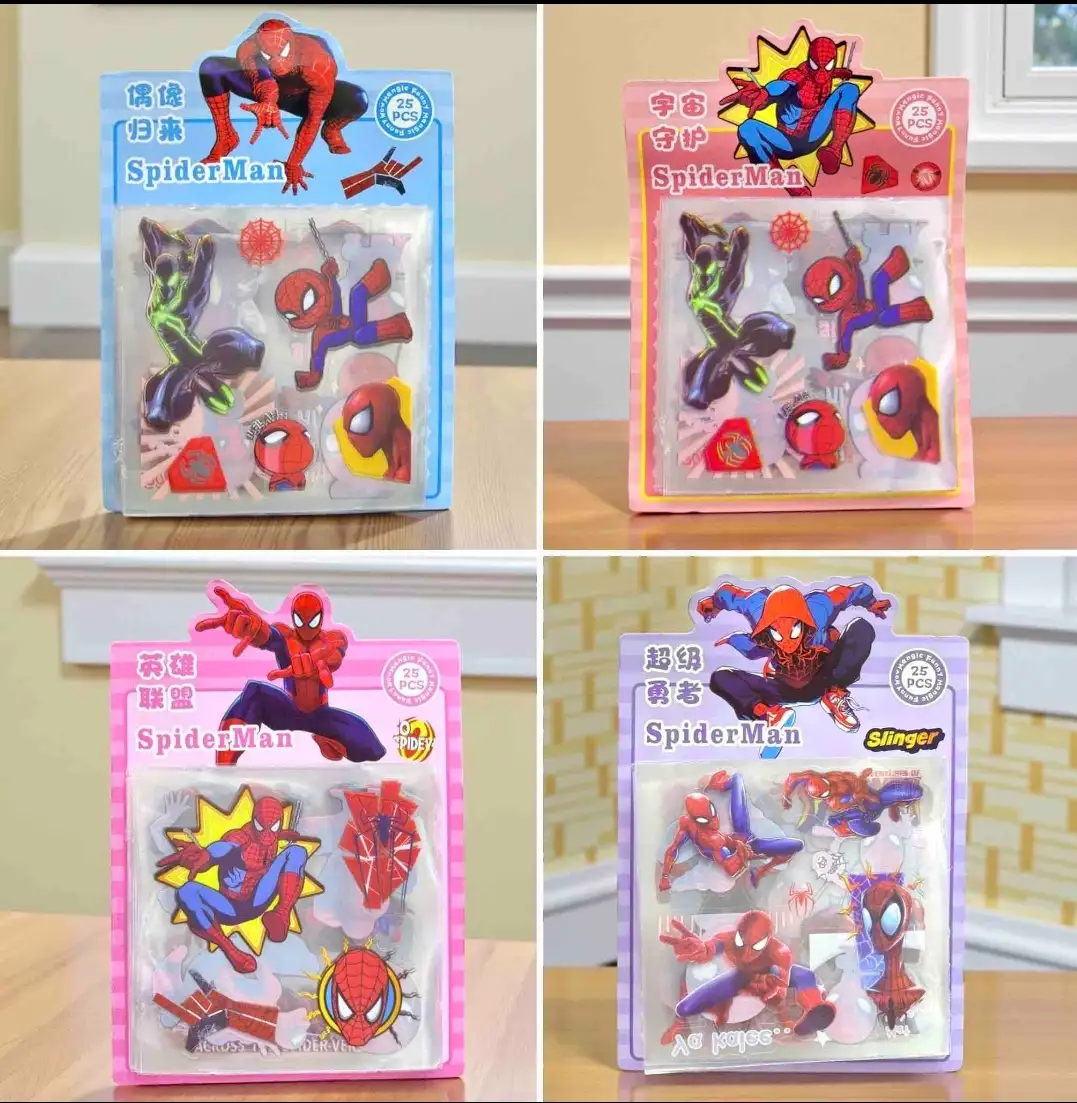Stickers Spiderman x24