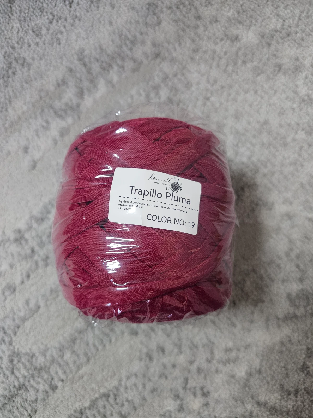 TRAPILLO 19 ROJO VINO 350GR