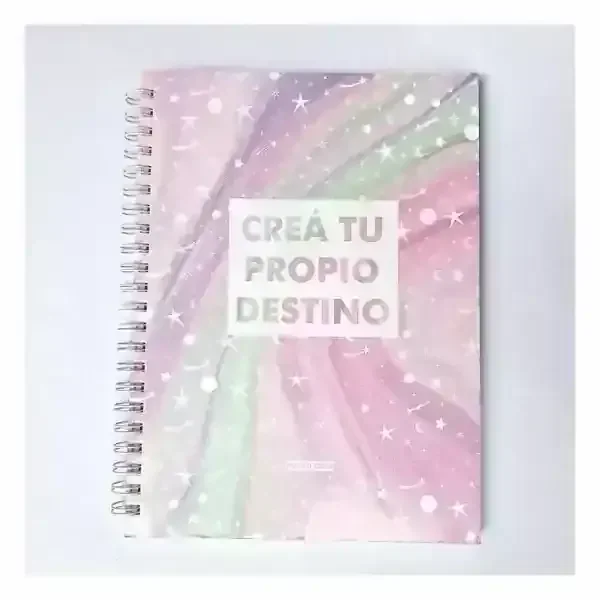 Cuaderno Hojas Pastel A4 2