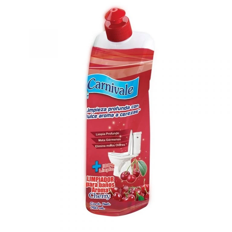 LIMPIADOR PARA BAÑOS CHERRY CARNIVALE 750ML