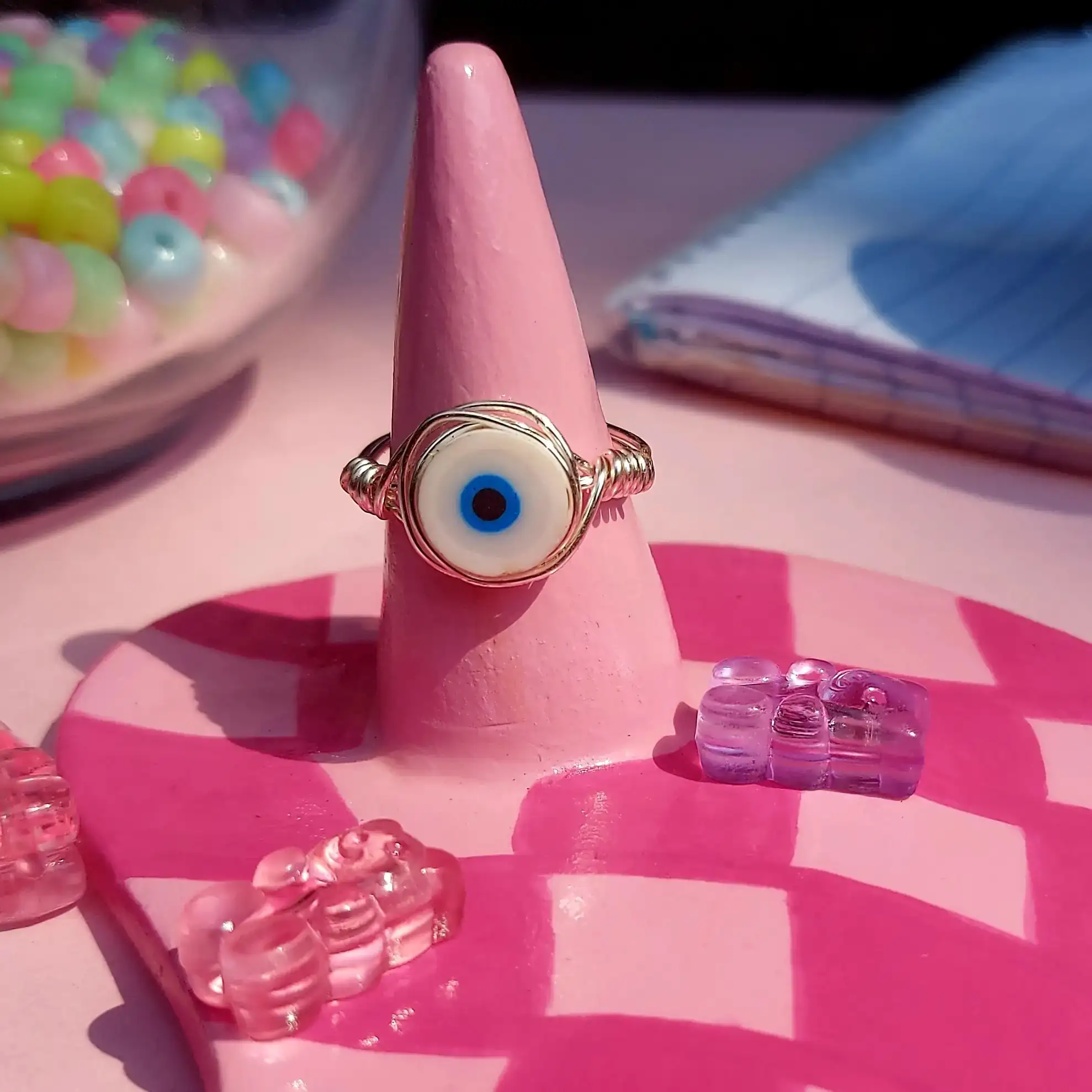 Anillo de ojo turco  2