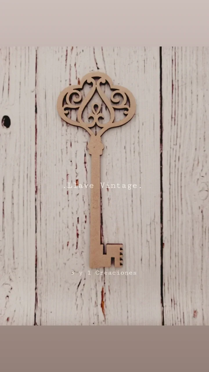 FIGURA LLAVE VINTAGE