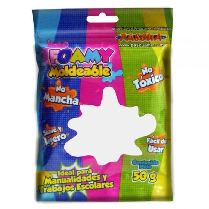 Foamy Blanco moldeable bolsa 50 g