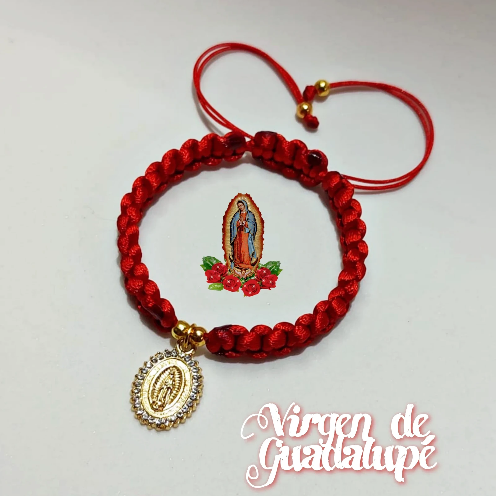 Pulsera Roja de la Virgen de Guadalupé