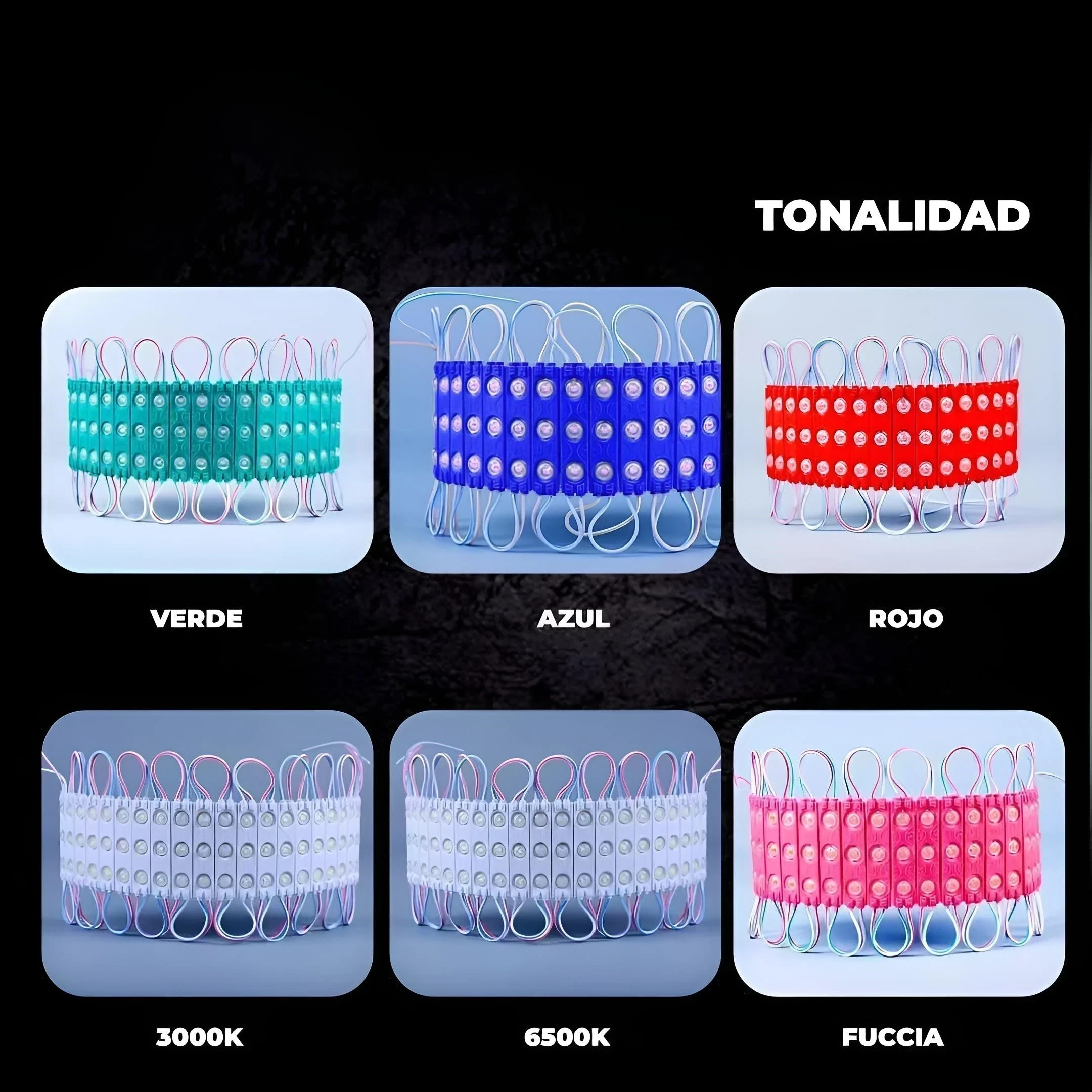 MODULO LED 110V 2W IP65 2