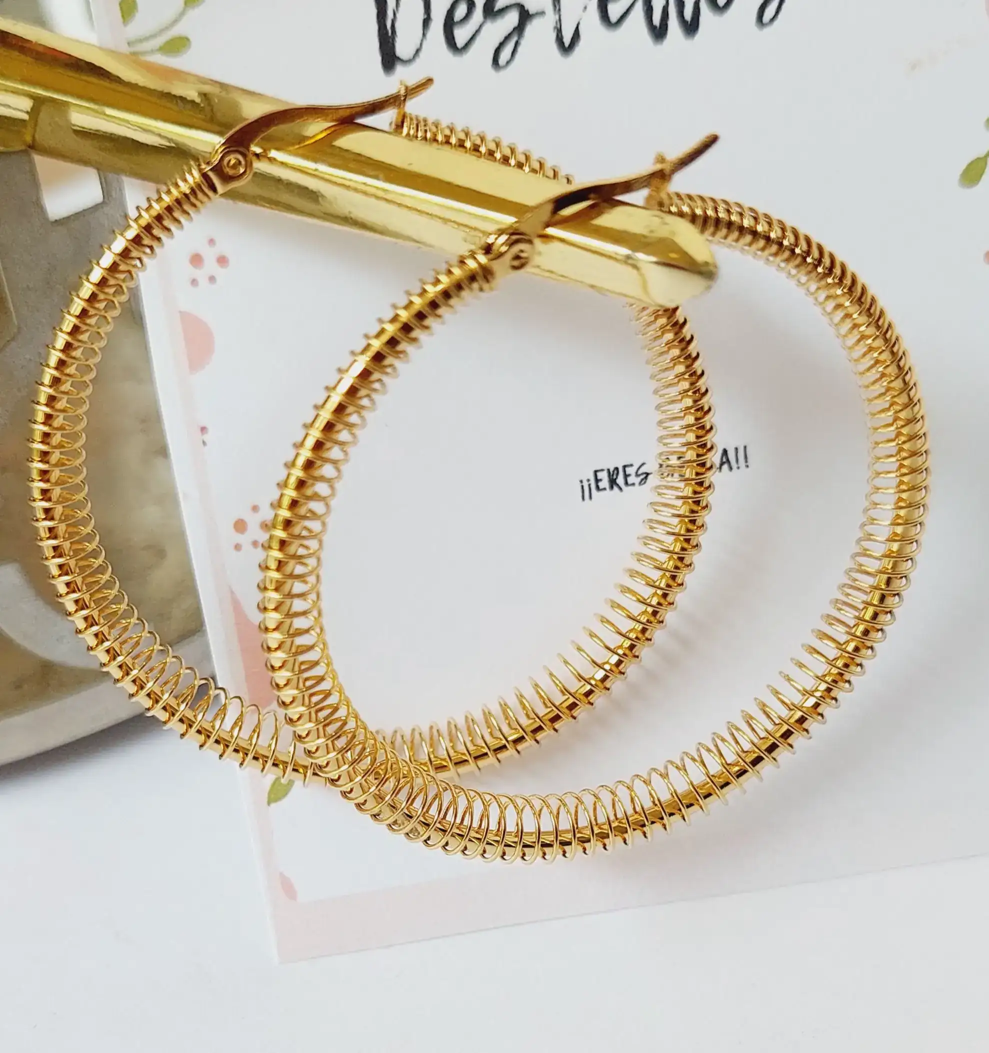 Acero Inoxidable argollas
