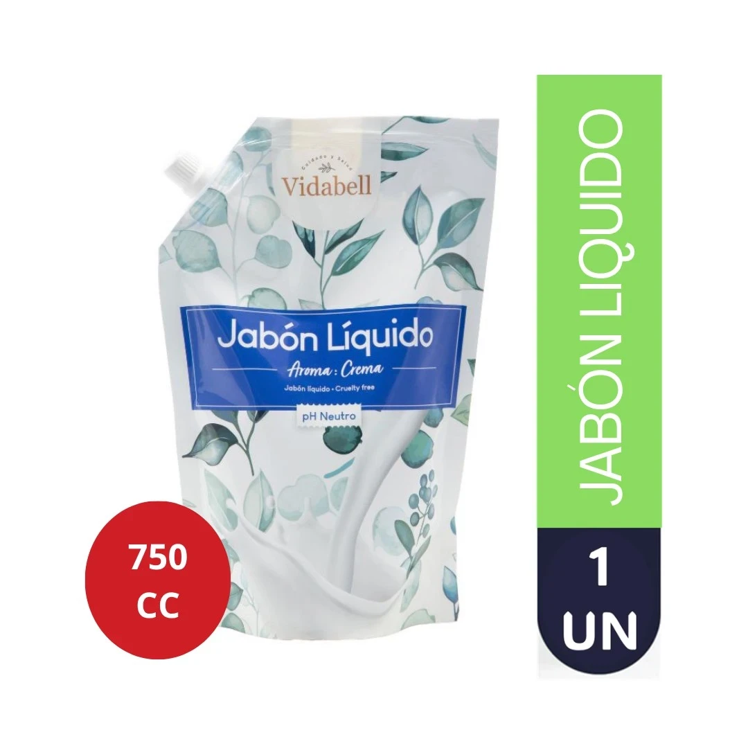 JABON LIQUIDO DOYPACK CREMA  750 ML