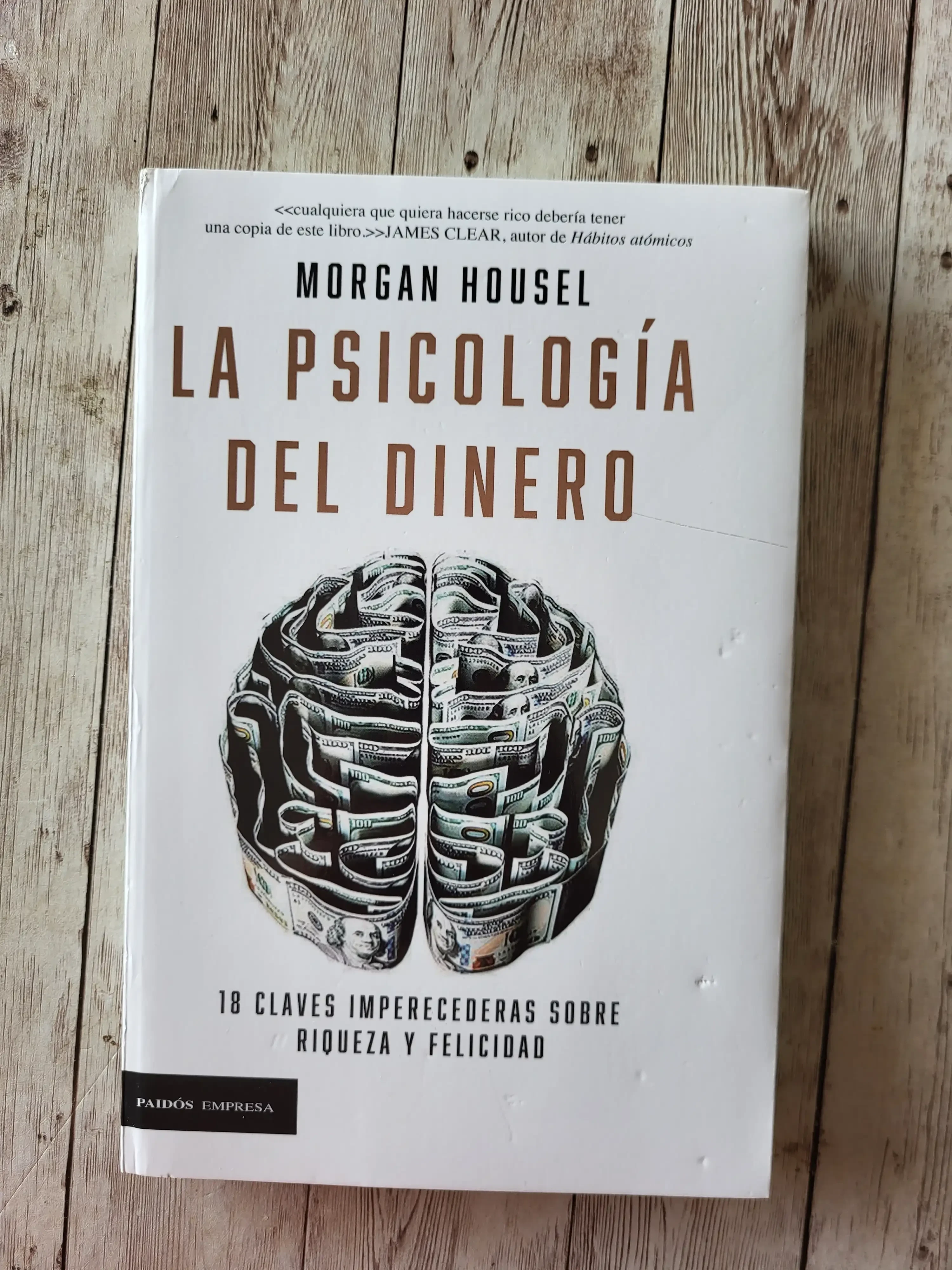 La psicología del dinero / Morgan Housel / educacion financiera