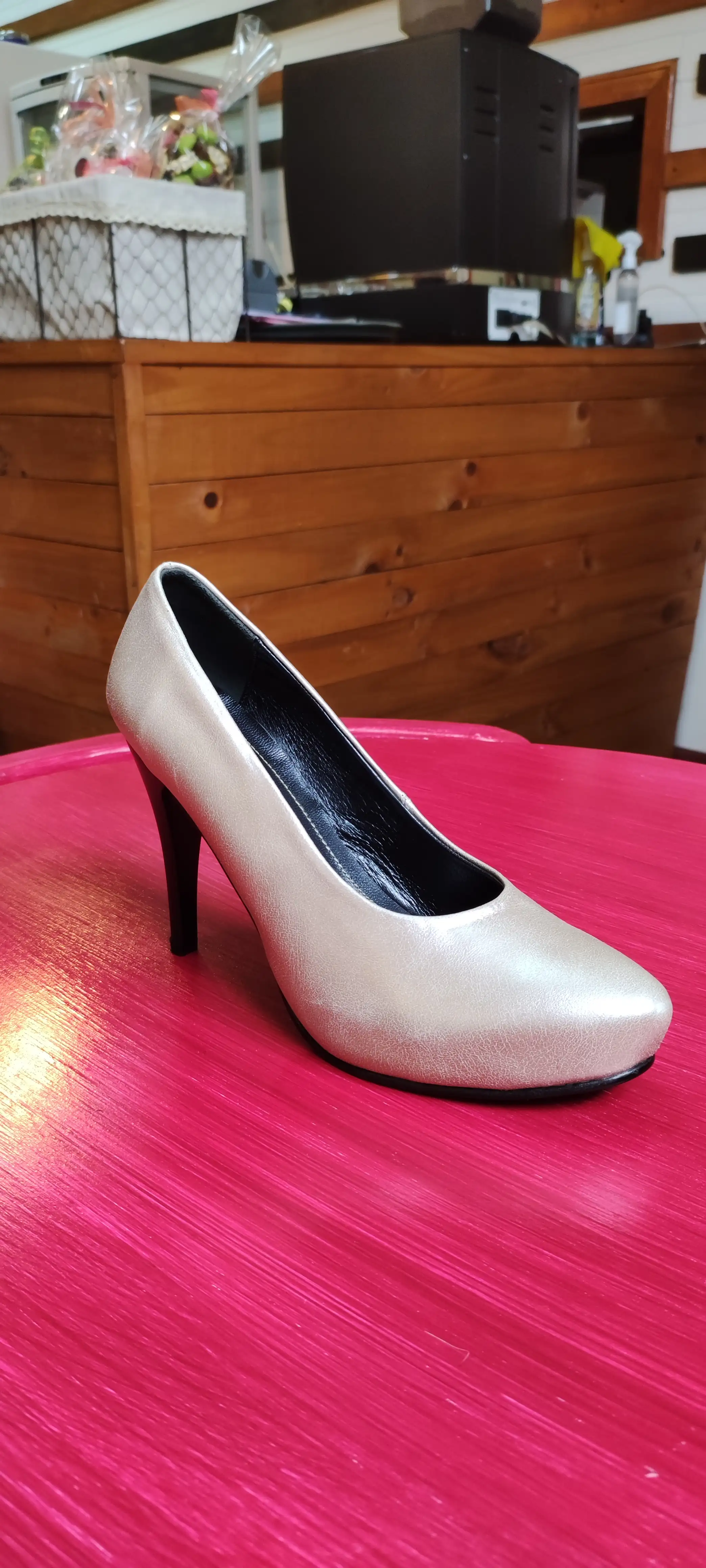 Zapato plata