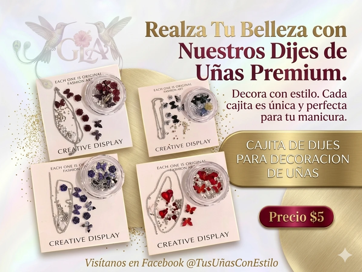 Adornos para uñas 