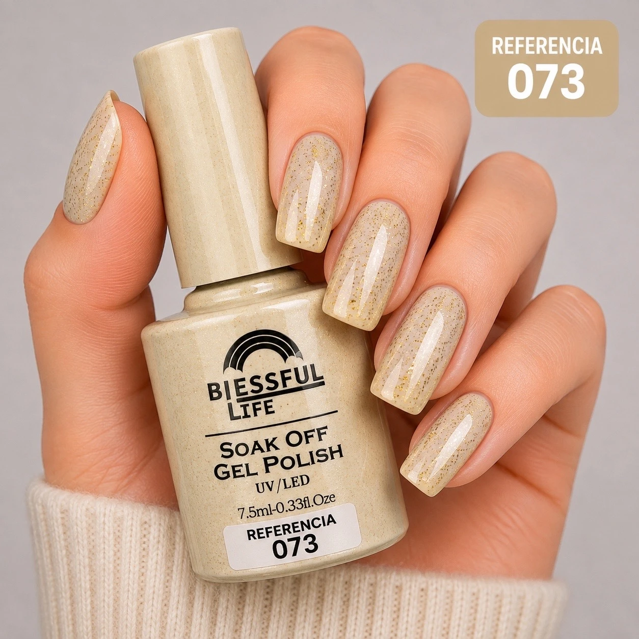 biessful life esmalte semi permanente tono 073