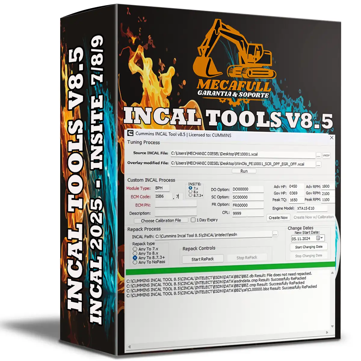 INCAL TOOLS V8.5 ( 2025)