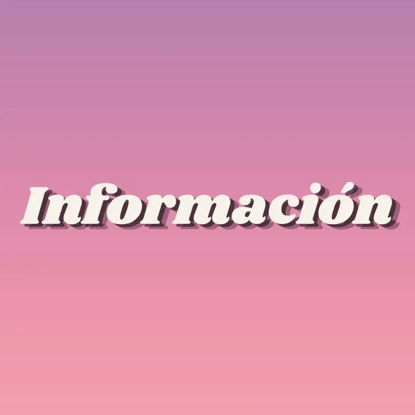 INFORMACIÓN