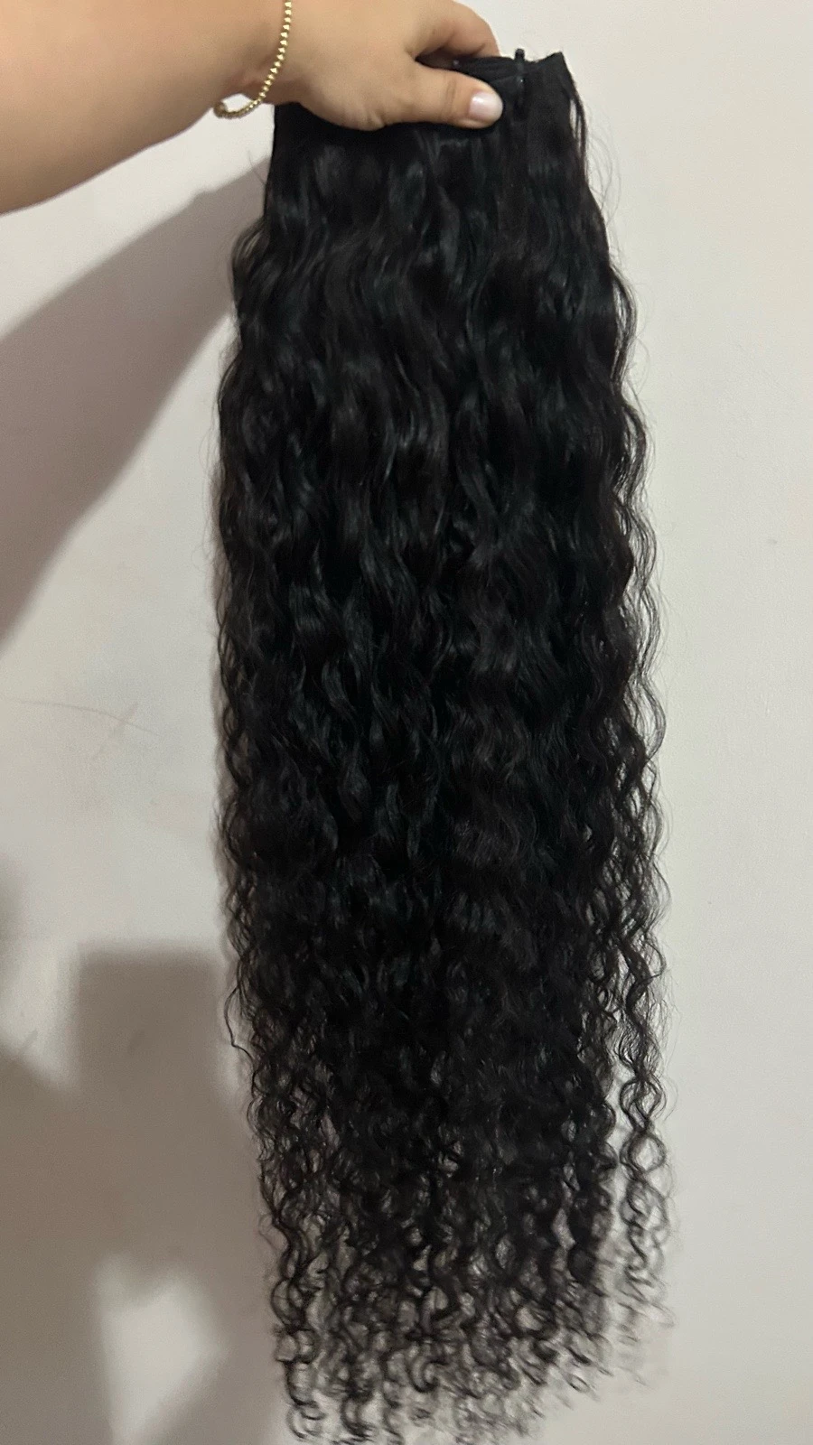 Color #613 Cabello humano kinky  paquetes  34 pulgadas 120g 2