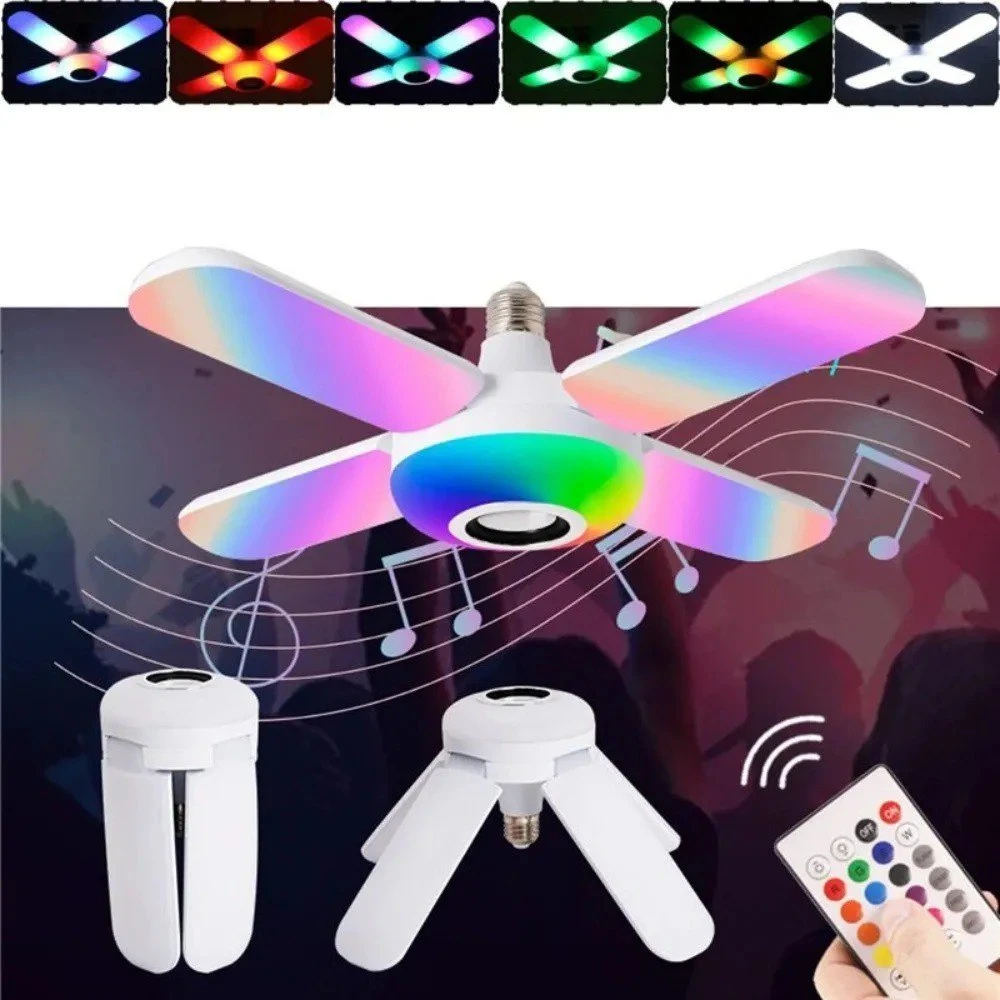 Lampara bombillo parlante bluetooth