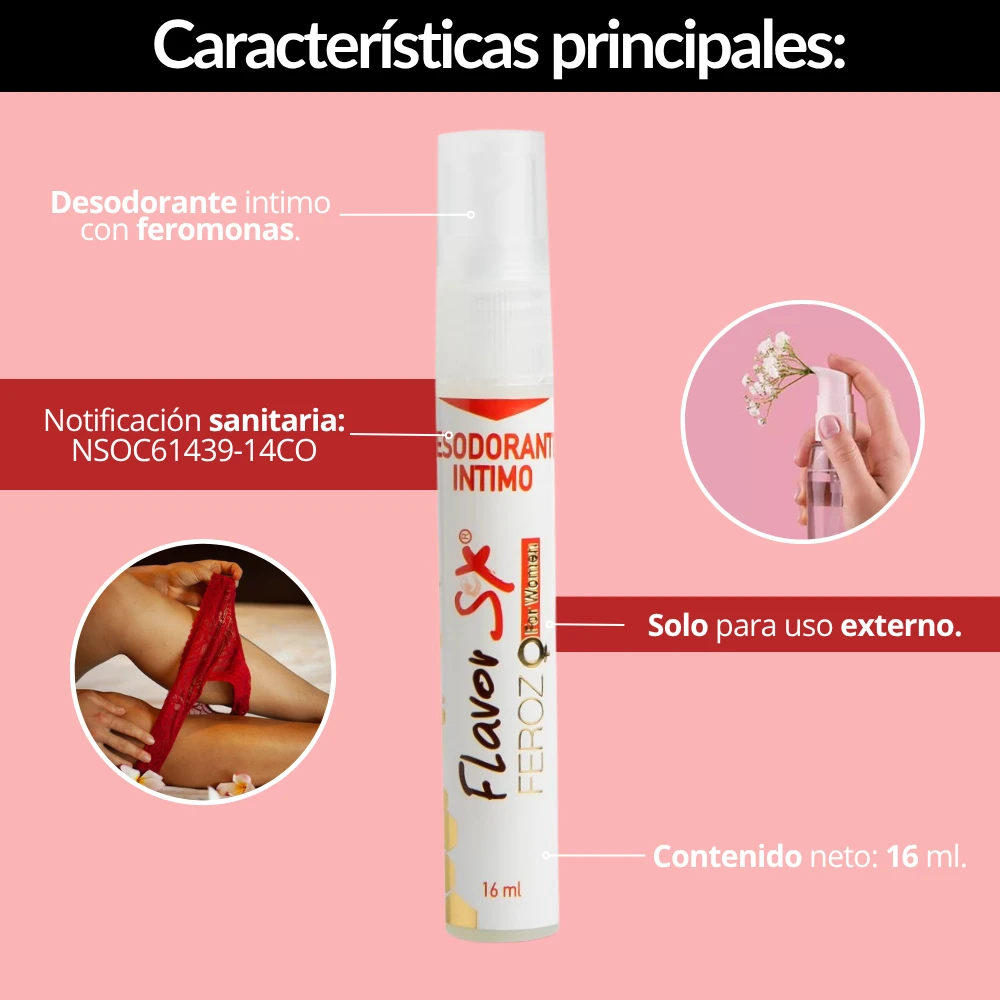 Desodorante intimo femenino  2