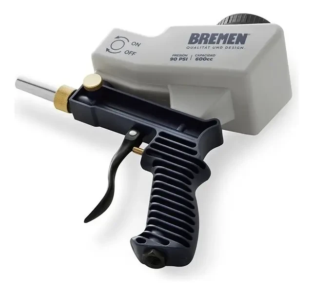 Pistola Arenadora Gravedad Neumatica Bremen Cuerpo Metalico 3