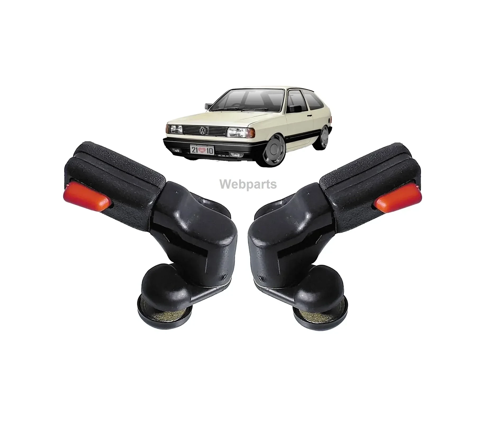 Seguro Ventanilla Triangular Vw Gol / Parati - Saveiro - Voyage - Santana 1987-1993 / 761232  - 761249 