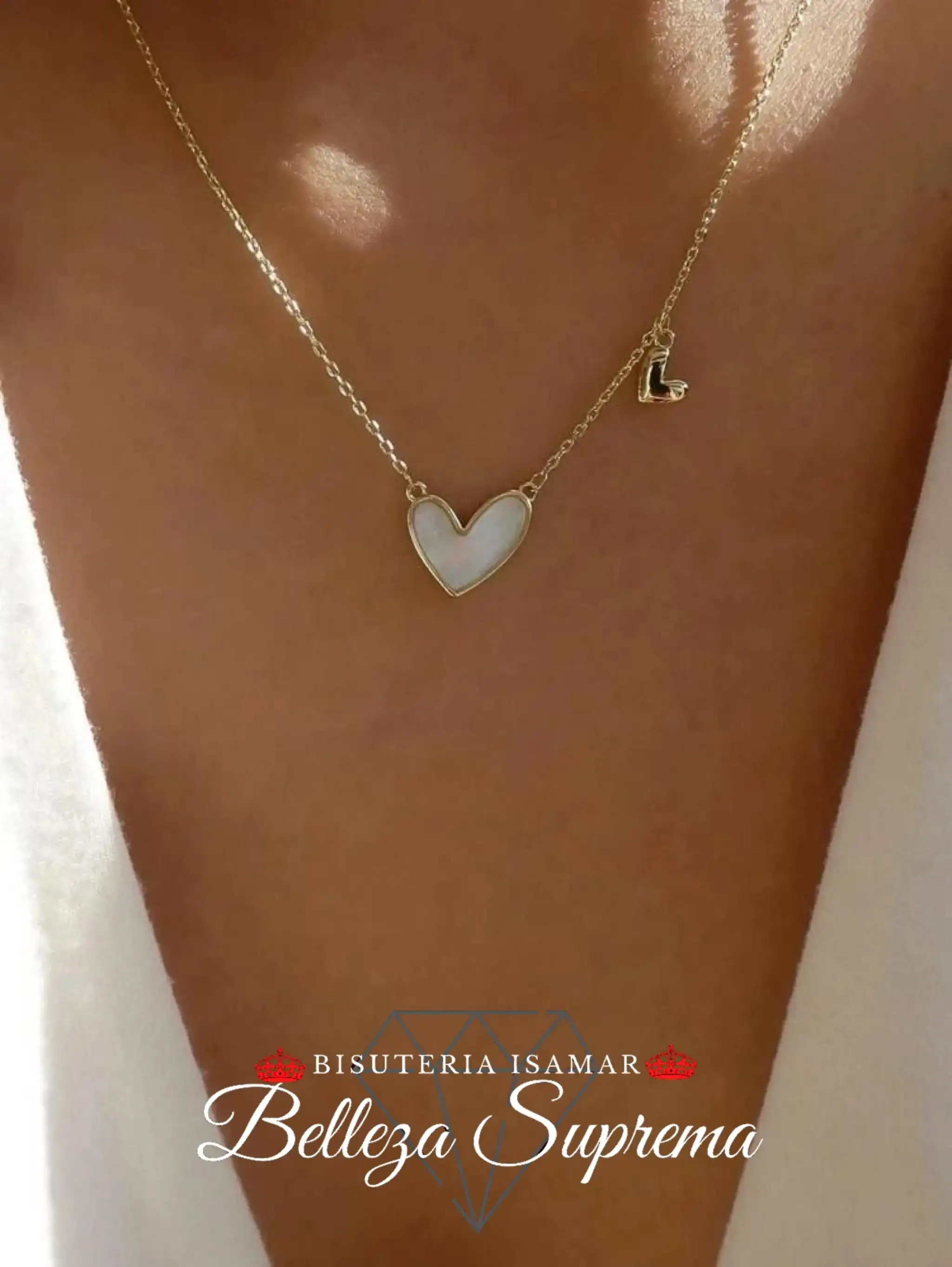 COLLAR CON DIJE DE CORAZON 