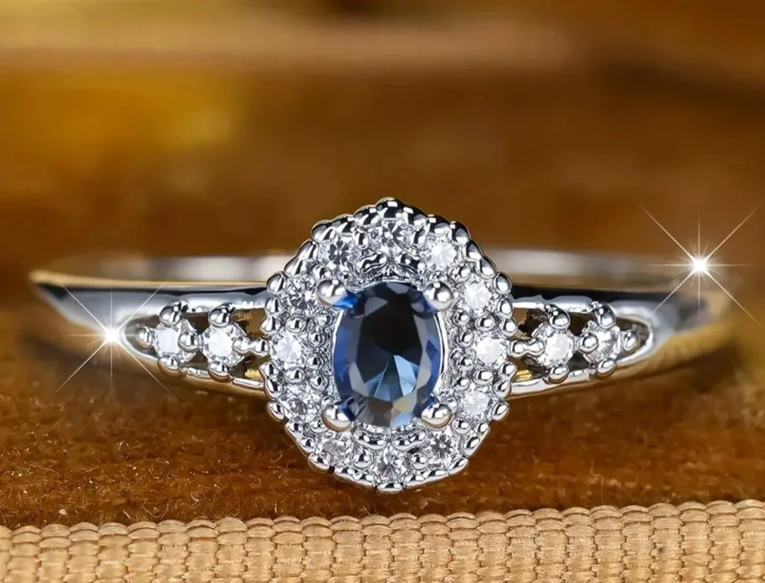 Anillo Zafiro 