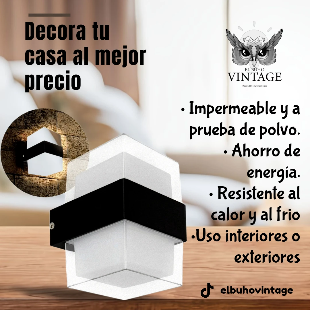 ‼️ Promoción 2x1 en Apliques led decorativos‼️ 4