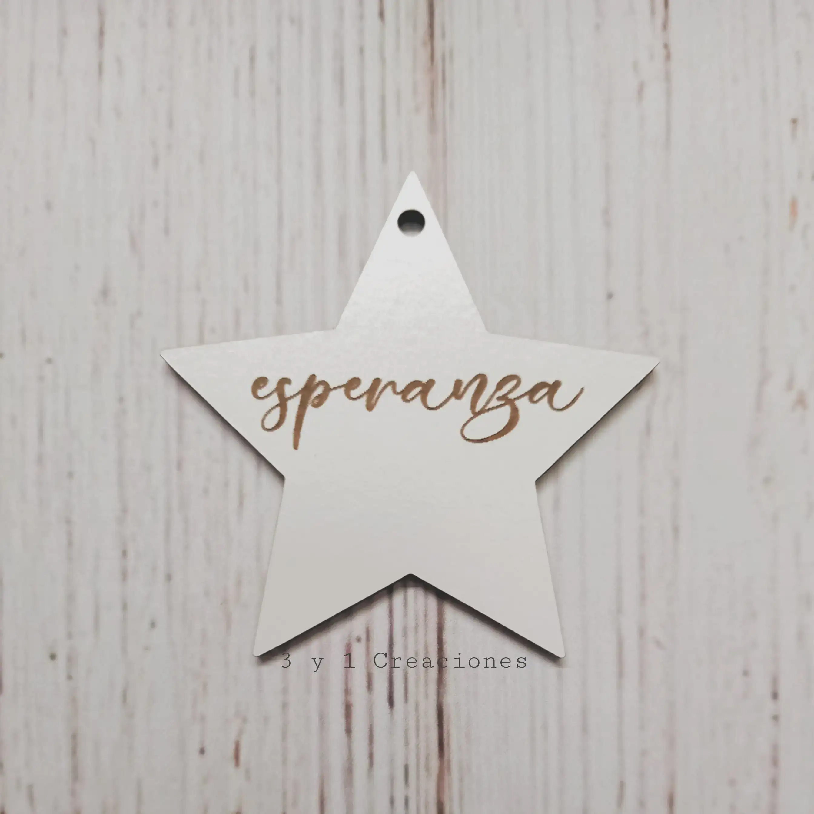 ESTRELLA GRABADA ESPERANZA