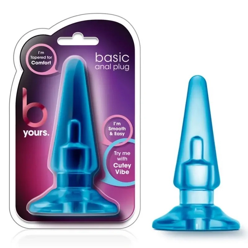 B YOURS - BASIC ANAL PLUG - BLUE