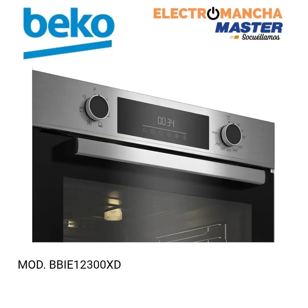 HORNO BEKO BBIE12300XD MULTIFUNCION INOX. A  4