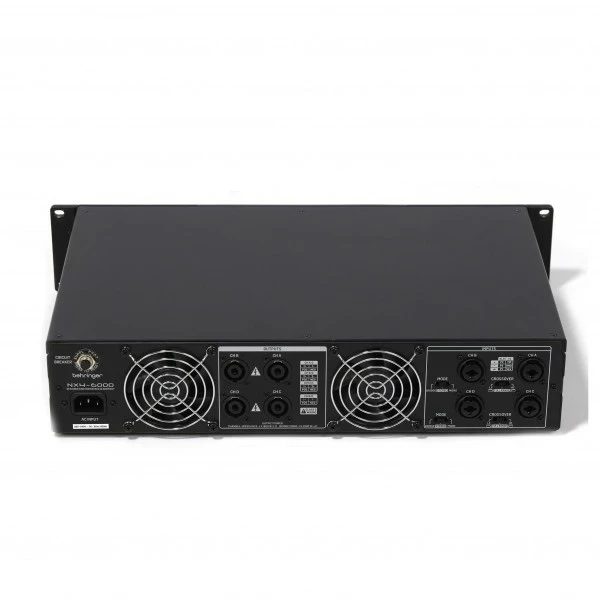 PODER Behringer NX4-6000 Amplificador de potencia de 4 canales 2