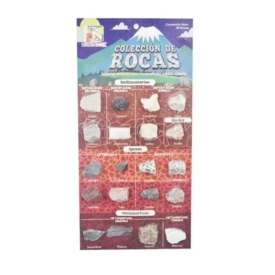 Colección de 20 rocas