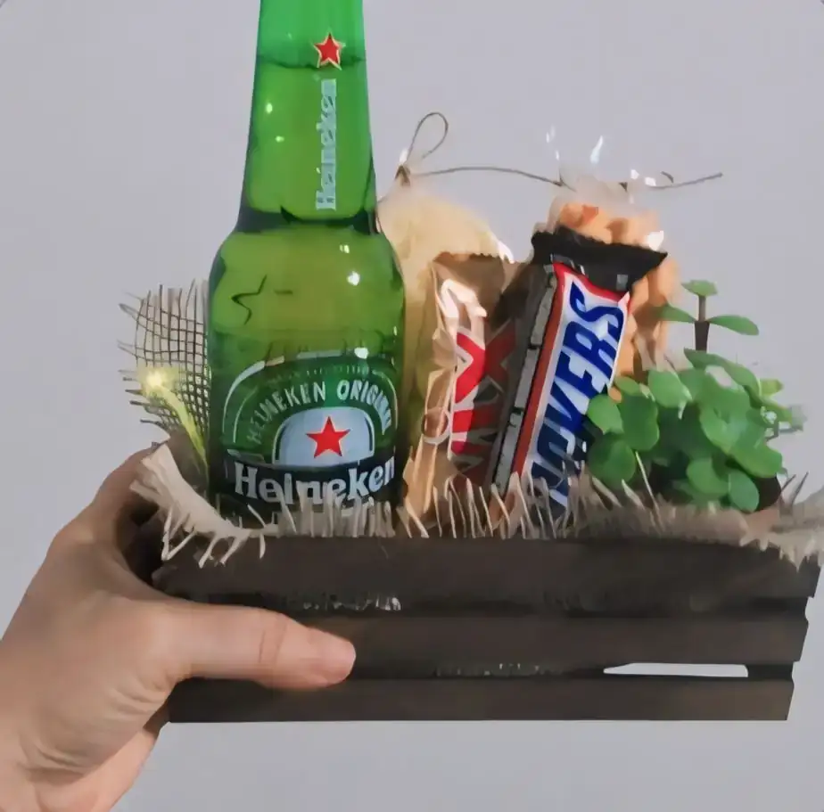 Una cervecita y chocolates