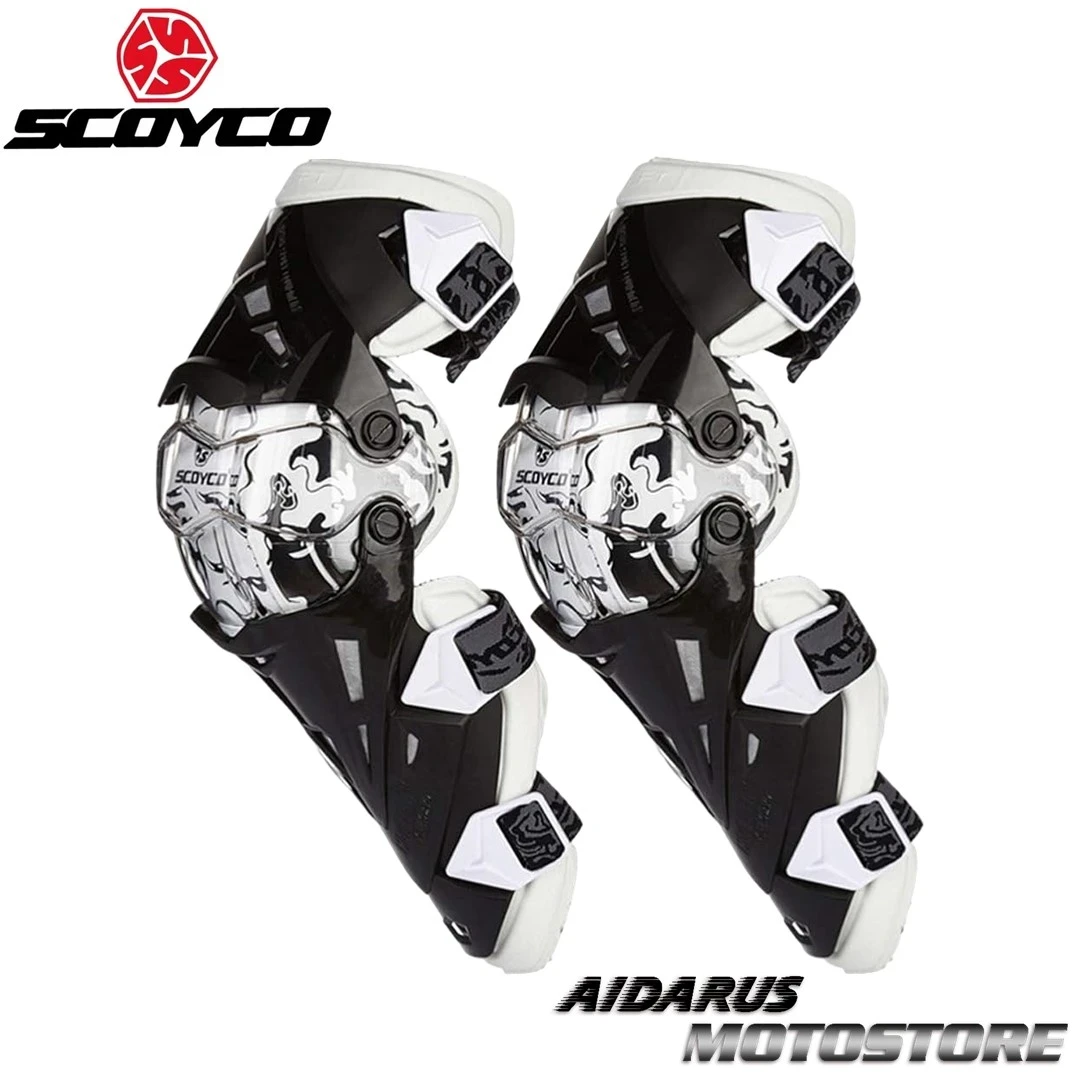 RODILLERAS SCOYCO K12 BLANCO
