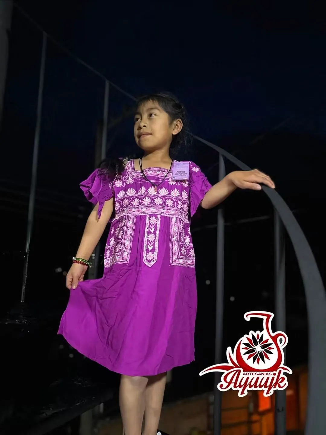 vestido Flor Mixe 4
