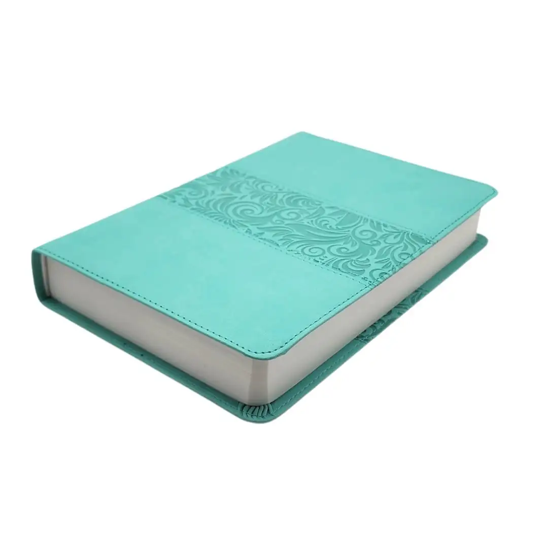 Biblia RVR60 Regalos y premios Azul Turquesa Simil piel 3