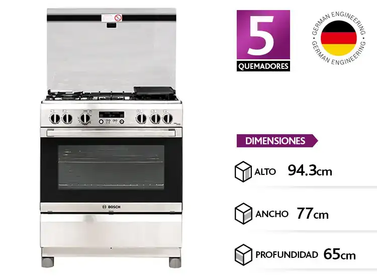 COCINA BOSCH PRO 549 5 PL