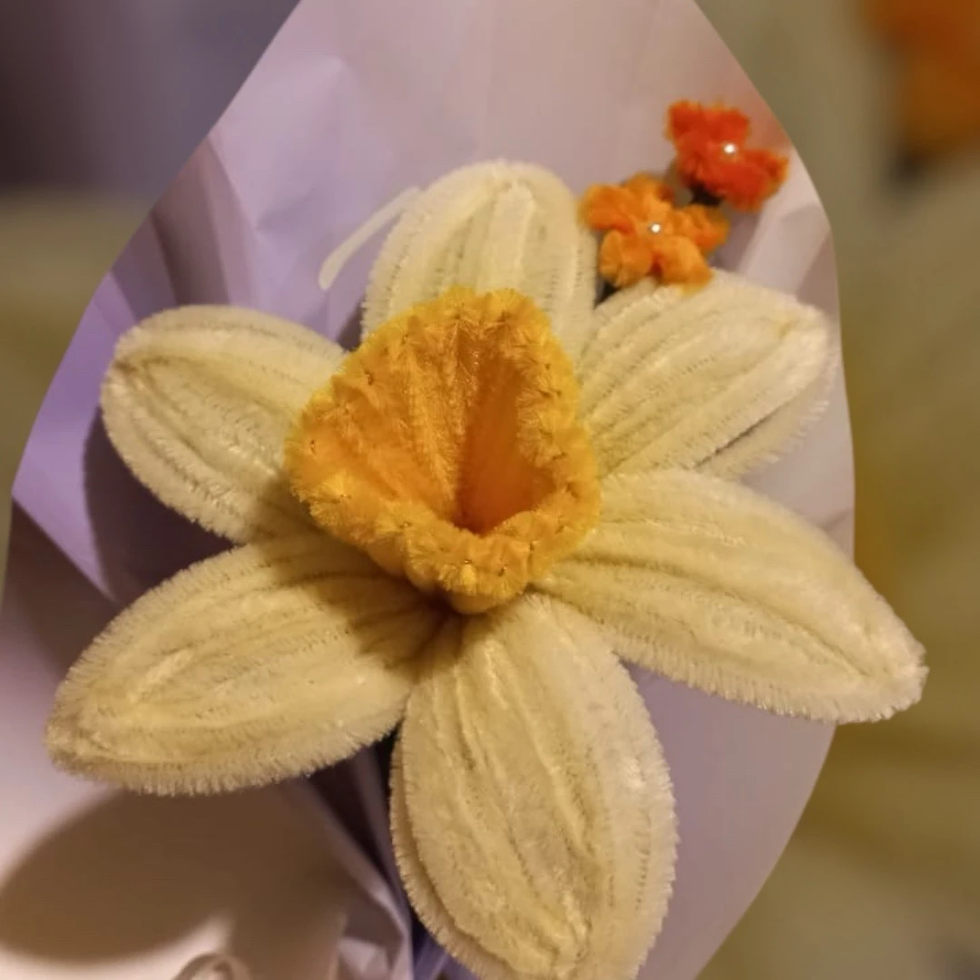 Flores artesanales hechas a mano 2