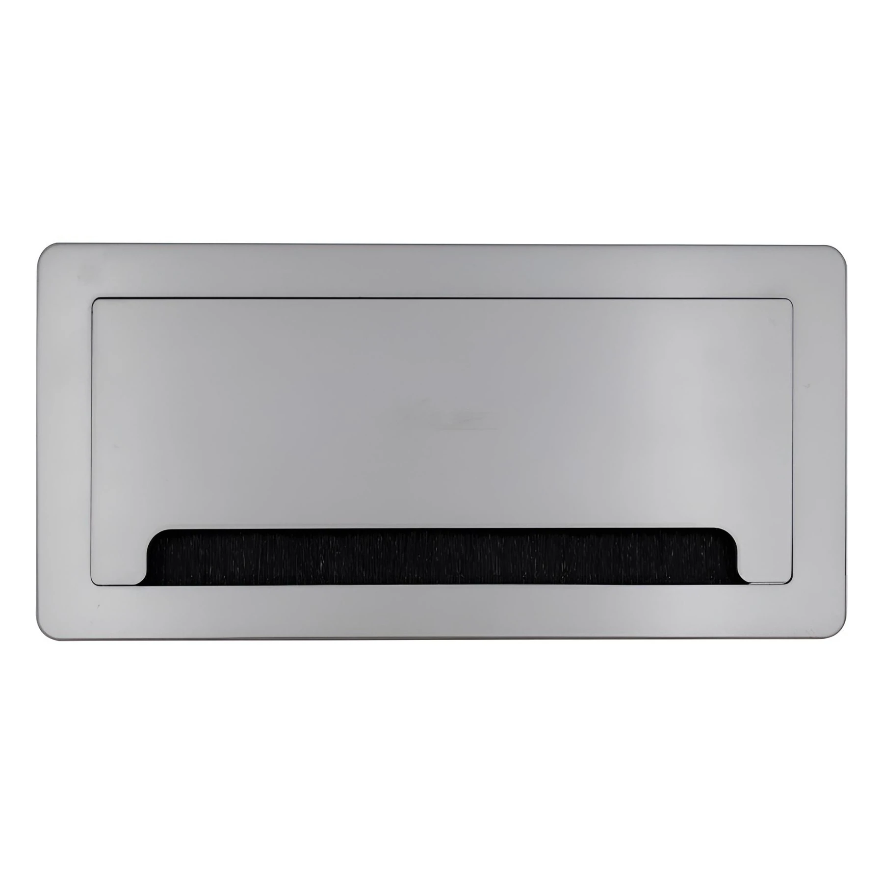 TOMACORRIENTE MESA CUADRUPLE + 2 USB A+C PLATEADO 2