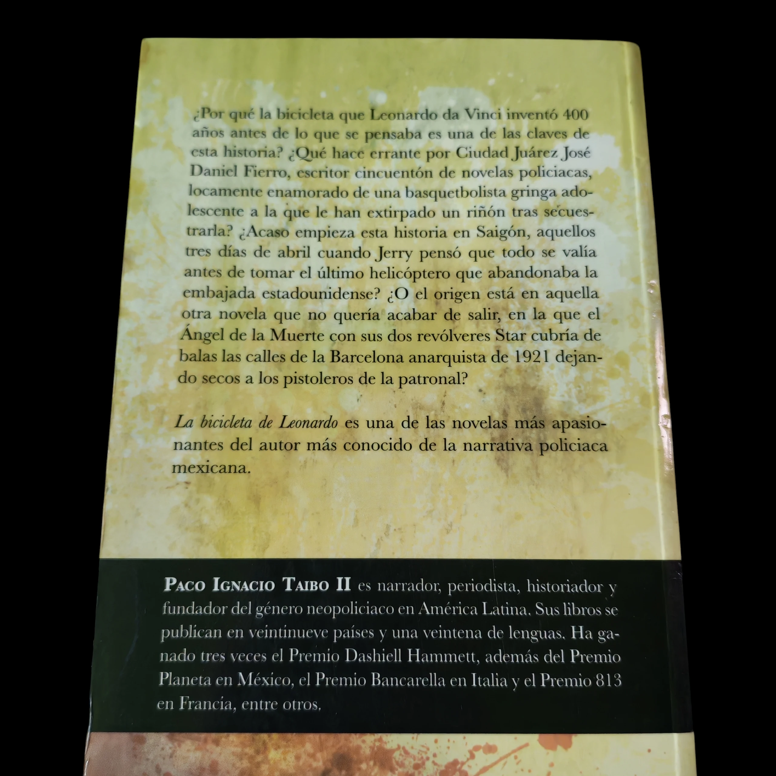 La bicicleta de Leonardo, Paco Ignacio Taibo II, usado 2